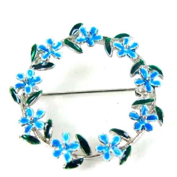 ❌❌❌SOLD❌❌❌VINTAGE BEAUCRAFT INC ENAMEL FLOWER - Picture 3 of 12